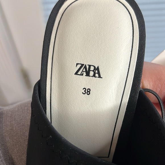 Zara square open toed heel - Picture 4 of 4